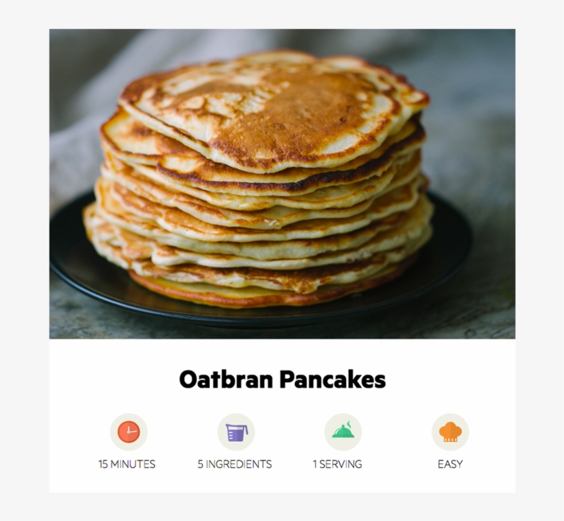 Image Oatbran Pancakes, transparent png #4412140