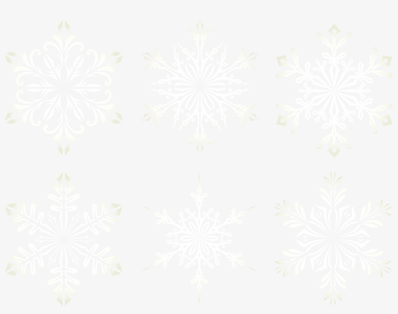 Snowflakes Transparent Clip Art - Realiser Carte De Voeux, transparent png #4412300