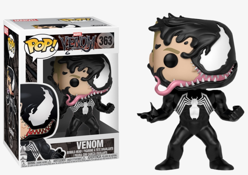 Venom Pop Vinyl Figure - Venom Funko Pop 2018, transparent png #4412447