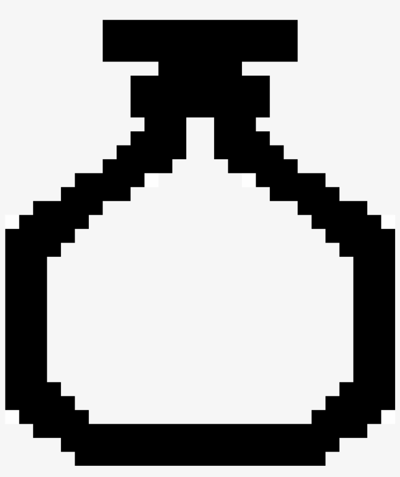 Potion - 8 Bit Companion Cube, transparent png #4412451