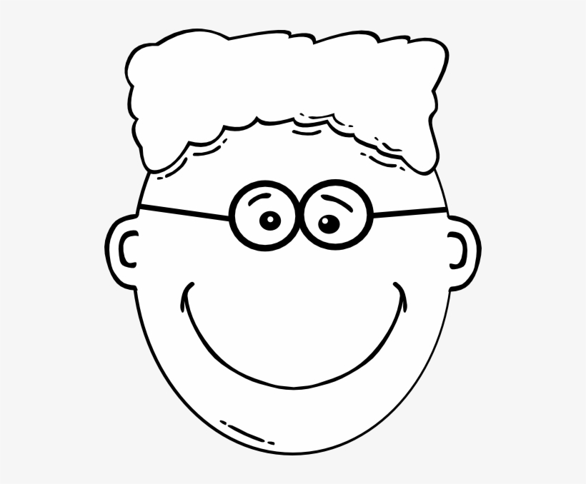 Small - Cartoon Boy Face, transparent png #4412600