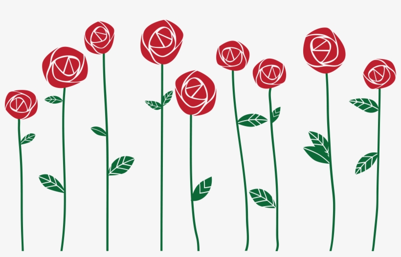Free Clipart Of Red Roses - Roses Are Red Violets Are Blue Poems, transparent png #4412822