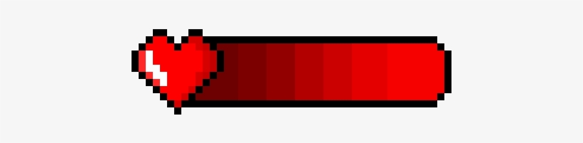 Health Bar - Exit Button Pixel Art, transparent png #4414310