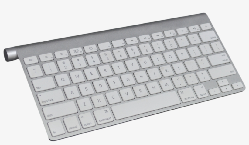 Mobee Magic Feet Wireless Keyboard - Apple Keyboard Without Numbers, transparent png #4414422