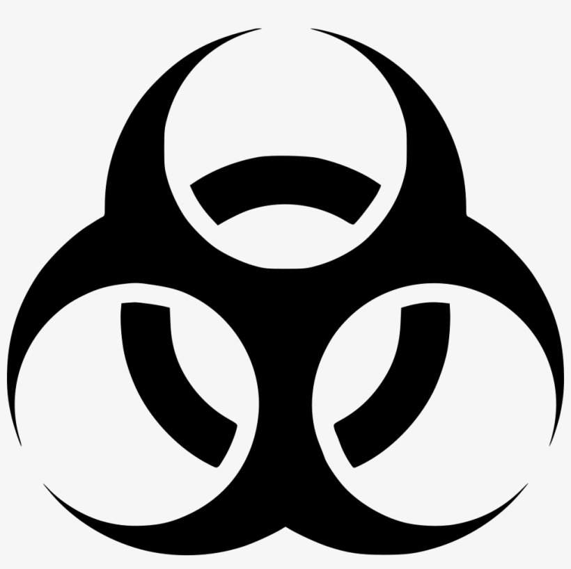 Png File Svg - Biohazard Symbol, transparent png #4415792