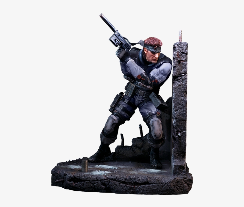 Metal Gear Solid Statue Solid Snake - Black Ops 4 Statue, transparent png #4415857