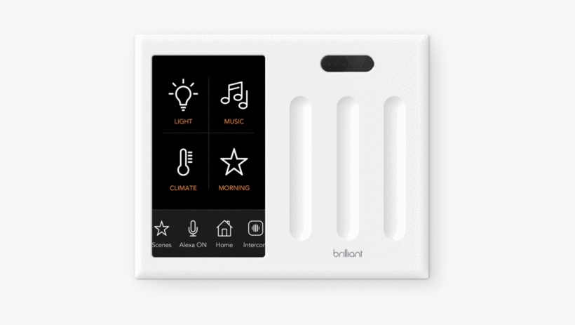Three Switch Control - Motion Sensor Touch Screen Light Switch, transparent png #4416162