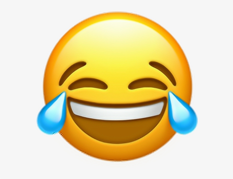 Ios 10 Crying Laughing Emoji, transparent png #4416401