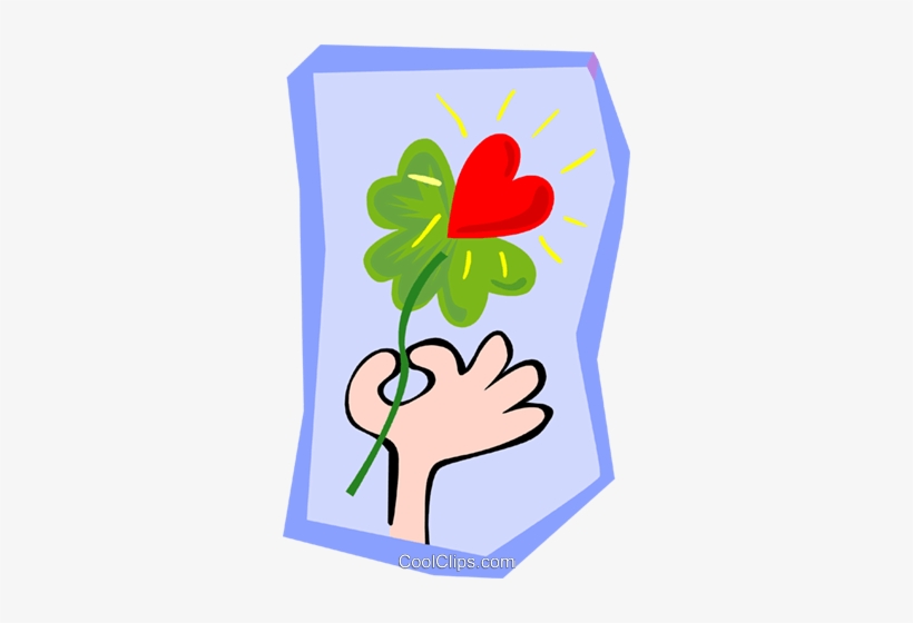 Love, Four-leaf Clover Royalty Free Vector Clip Art - Illustration, transparent png #4416405