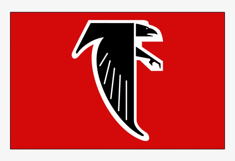 Atlanta Falcons Iron Ons - Atlanta Falcons Retro Logo, transparent png #4416584