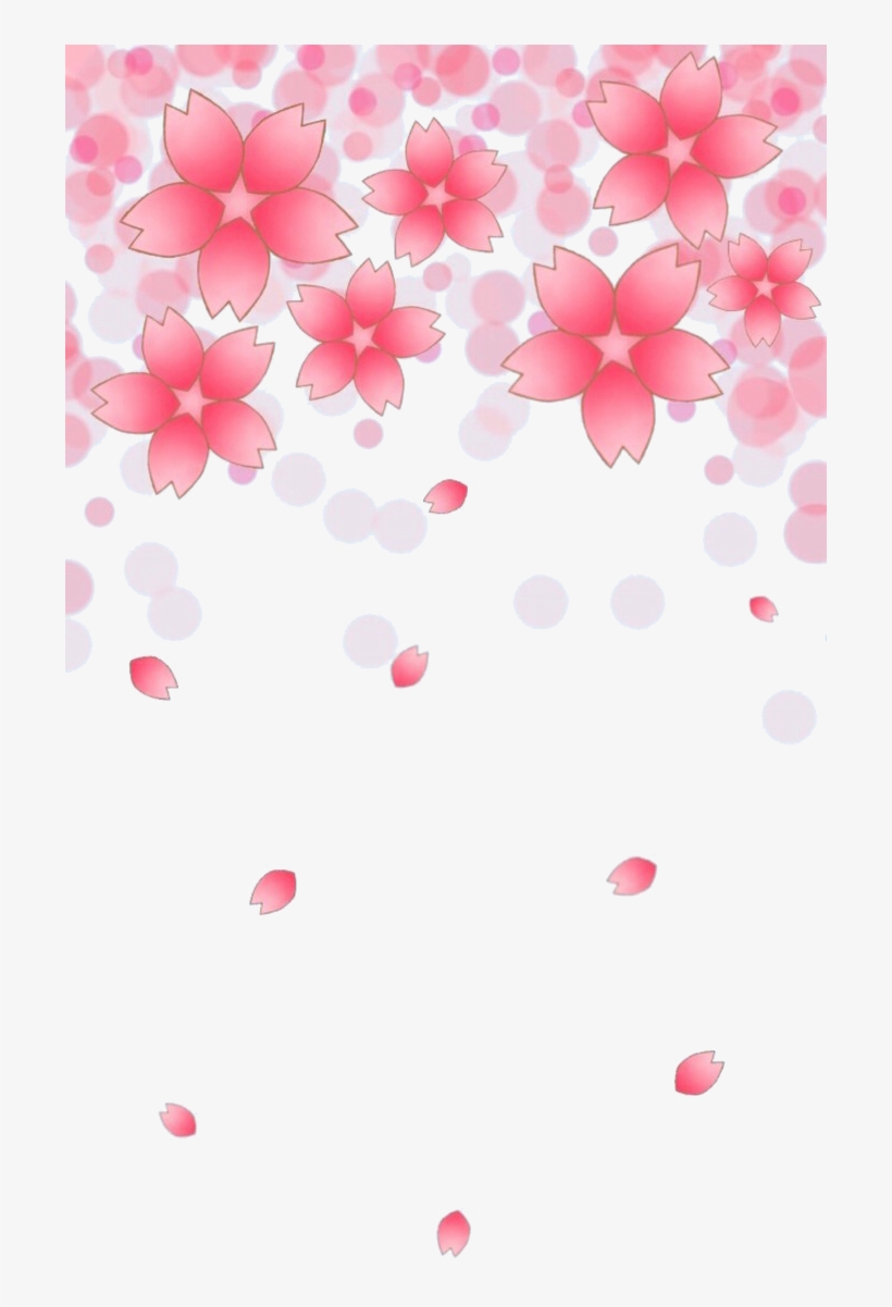 Cherry Blossom Petals Falling Png, transparent png #4416688