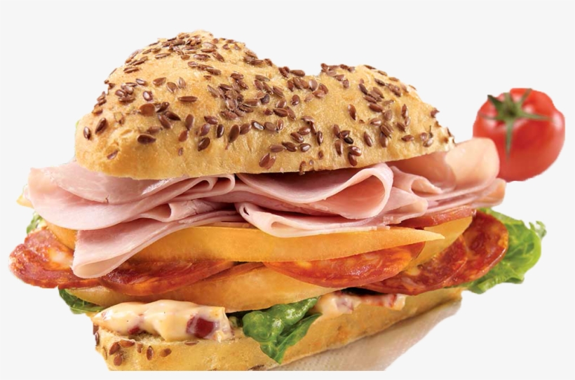 Burger And Sandwich Transparent Png - Sandwich, transparent png #4416844