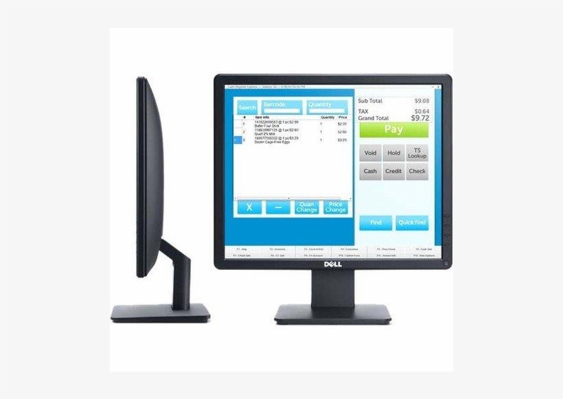 Auction - Dell E Series E1715s - 17" Led Monitor - 5:4, transparent png #4417008