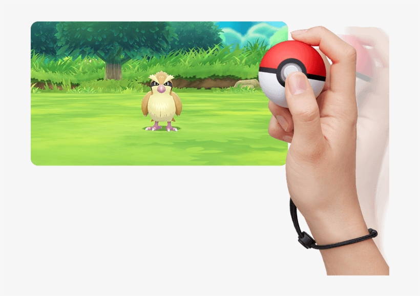 Instead Of Using The Joy Con, You Can Use Poké Ball - Pokeball Plus, transparent png #4417312