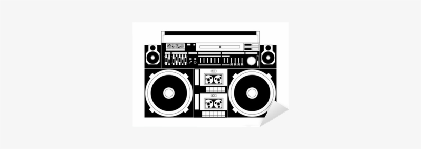 80s boombox png