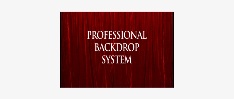 Today, When You Order "professional Backdrop System - Professional Backdrop System (black With Deluxe Curtain), transparent png #4417578
