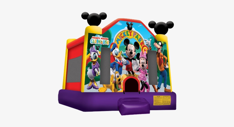 Mickey Park Bounce House - Mickey Mouse Jumping Castle Hire Sydney, transparent png #4417685