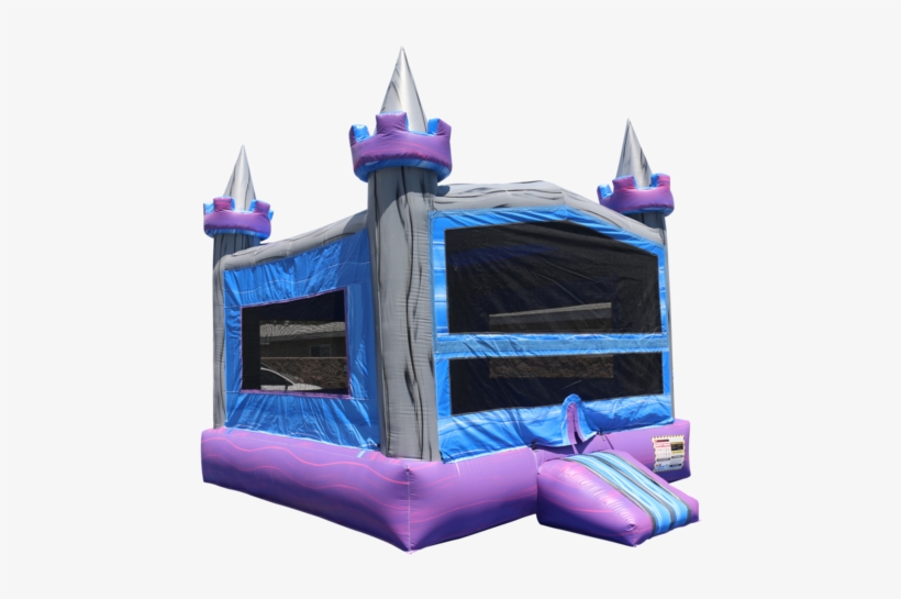 Crystal Castle Bounce House - Inflatable Castle, transparent png #4417721
