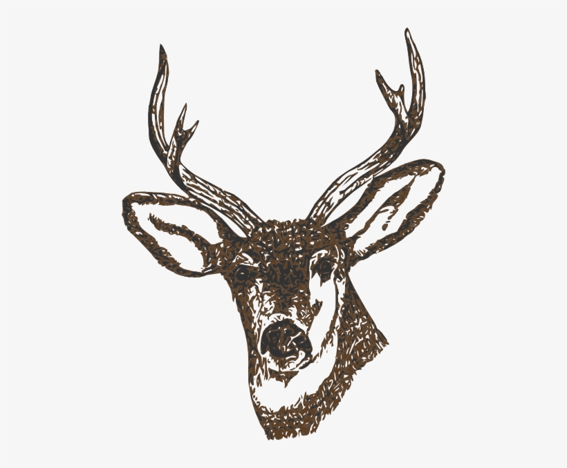 Reindeer Svg File - Free Deer, transparent png #4417815