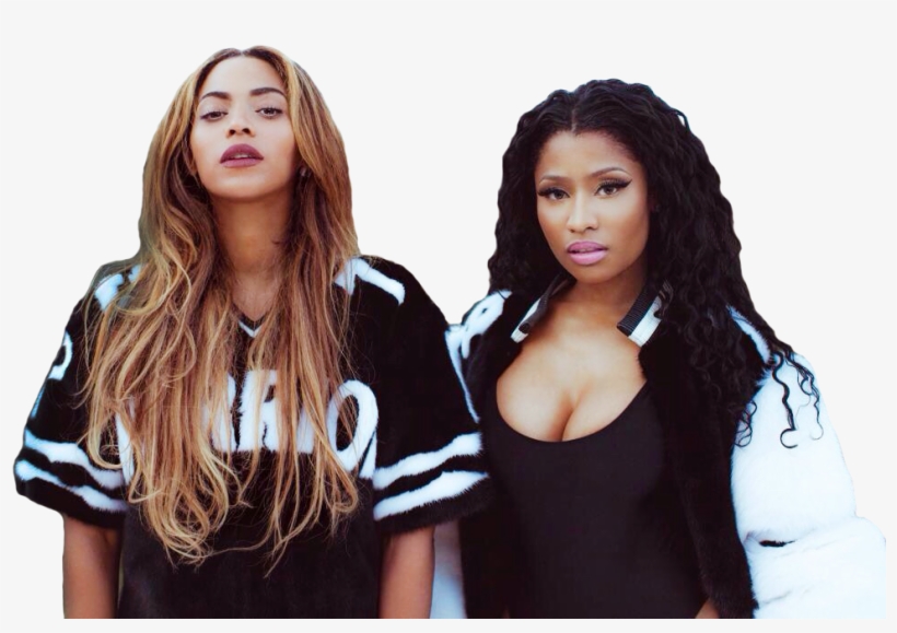 Beyonce And Nicki Minaj Wallpaper - Beyonce And Nicki Minaj Feeling Myself, transparent png #4417990