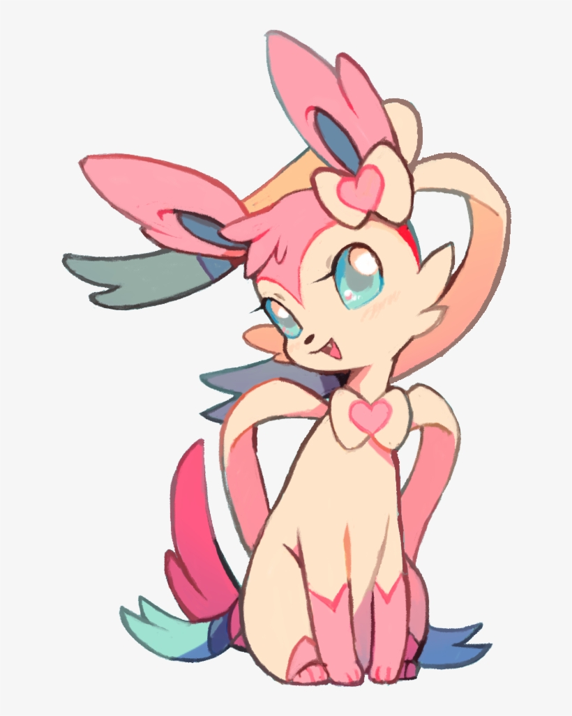 Sylveon - Pokemon Sylveon Fanart, transparent png #4419351