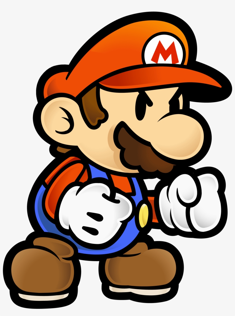 In The Late Mario Went From Two Dimensions To Three - Paper Mario Mad, transparent png #4419573