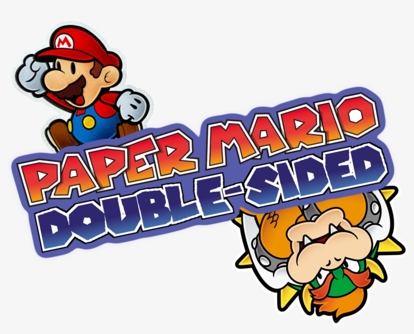 Vector Royalty Free Library 40 Clip Double Sided - Super Paper Mario, transparent png #4419660