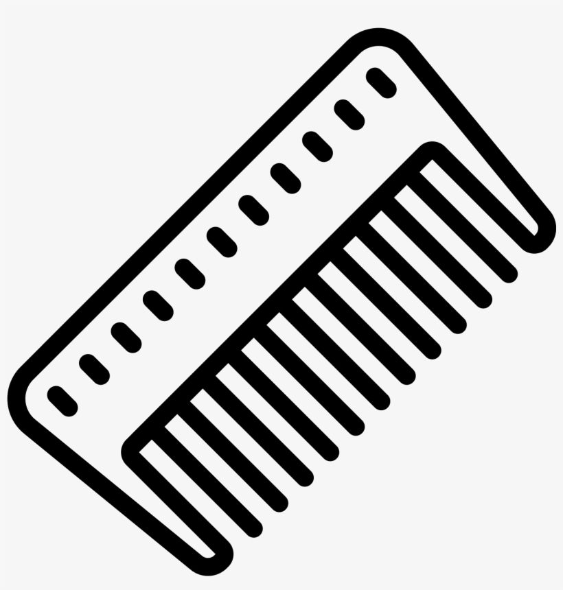The Comb Is Small With Tons Of Little Sharp Blades - Wooden Board Icon, tra...