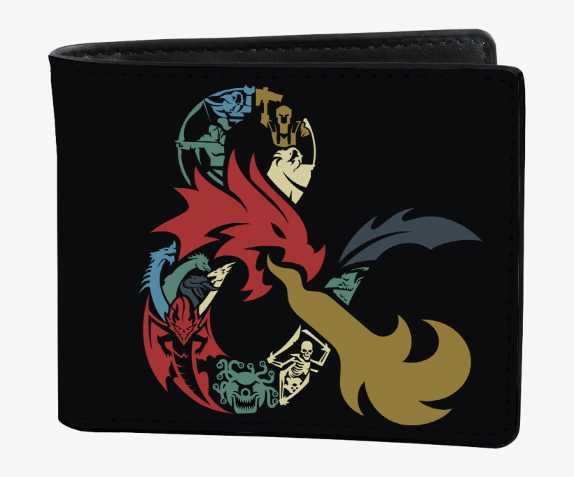Stylistic Ampersand Wallet - Dungeons & Dragons Logo Rpg Role Playing Game 1, transparent png #4419962