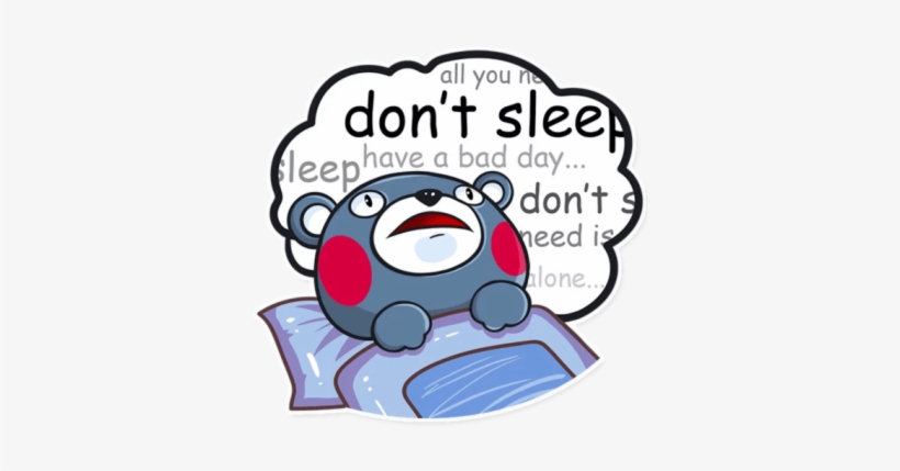 Don't Sleep - Asleep Vs. Awake Shower Curtain, transparent png #4420064