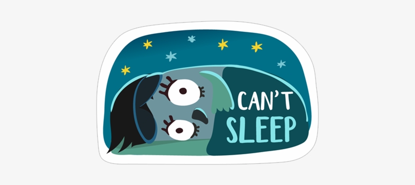 Can't Sleep - Sleep, transparent png #4420146