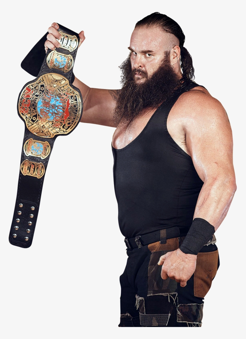 Braun Strowman Ecw World Heavyweight Champion Png By - Braun Strowman, transparent png #4420254