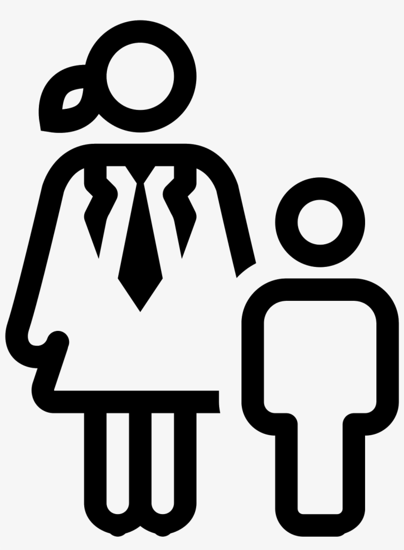 Working Mom Icon - Mamma Icon, transparent png #4420431