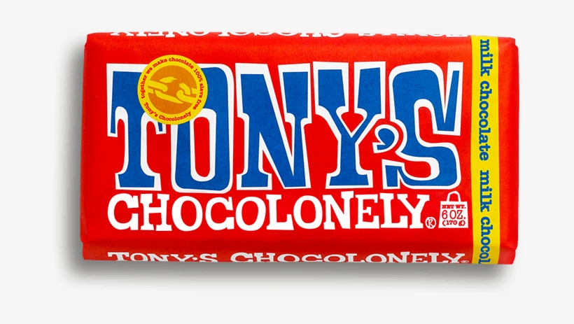 Milk Chocolate Caramel Sea Salt - Tony Chocolonely Milk, transparent png #4420462