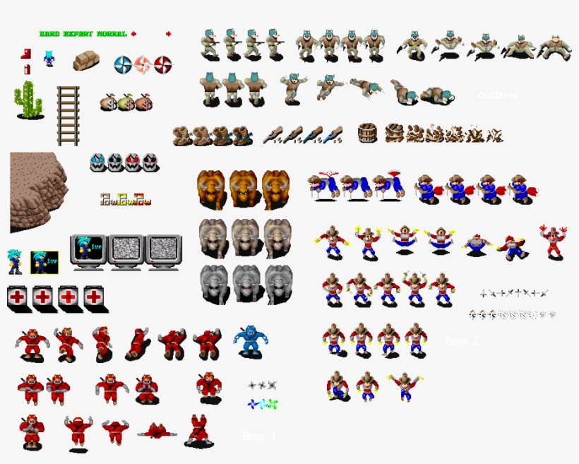 More Sprites Part 2 By R-02zetatheharrier - Cartoon, transparent png #4420560