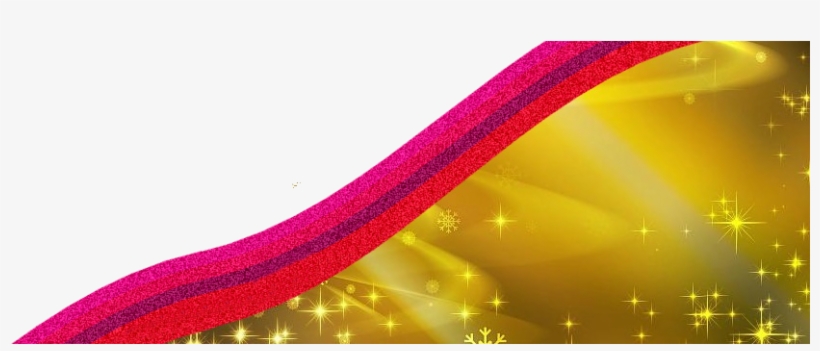Half Gold Background With Pink Wavy Line By Princesskhae06 - Gold Background Images Png, transparent png #4420573