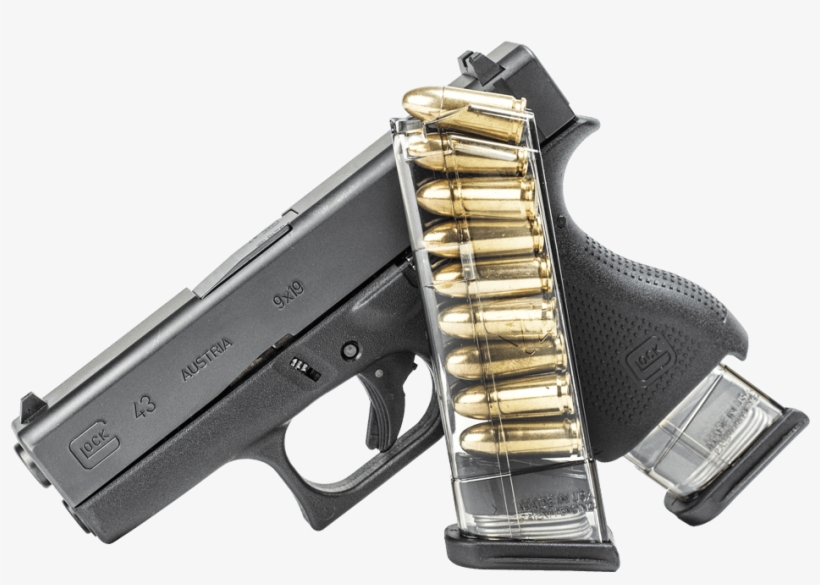 Ets, Mag, 9mm, 9 Rd, Smoke, Fits Glock - Elite Tactical 15 Rounds Glock 26, transparent png #4420613