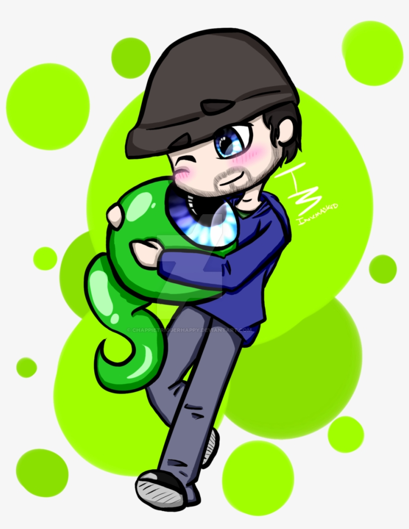 Jacksepticeye Chibi Fan Art, transparent png #4420714