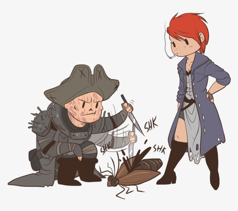 Fallout Art Couple - Fallout 4 Ghoul Oc, transparent png #4422131