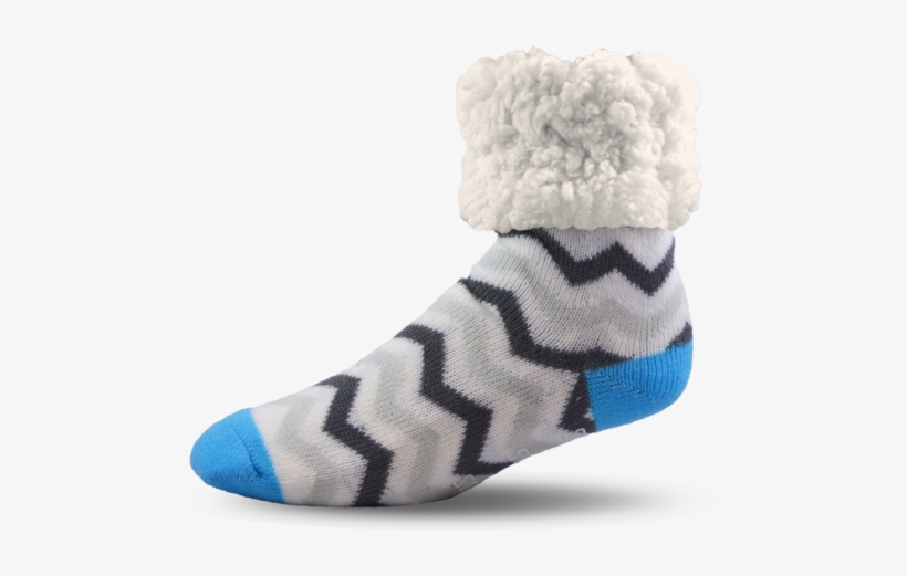 Blue Grey Chevron Adult Pudus, transparent png #4422507