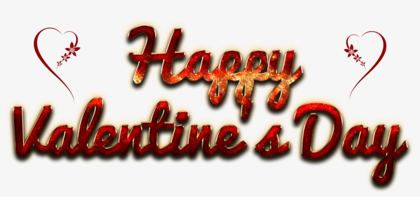 Happy Valentines Day Png Image - Portable Network Graphics, transparent png #4422547