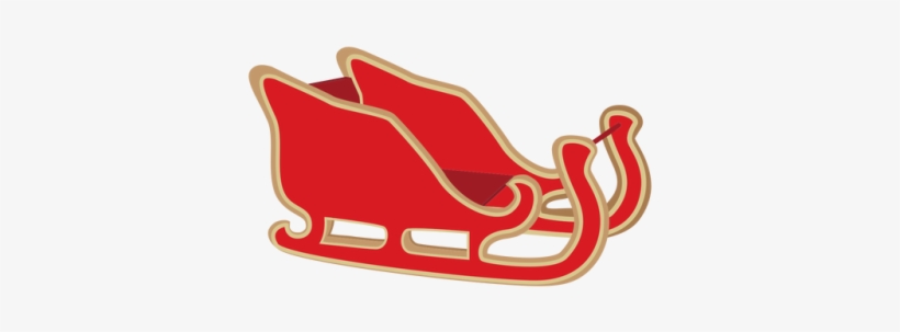 Santa Sleigh Png, Download Png Image With Transparent - Christmas Sleigh, transparent png #4422754