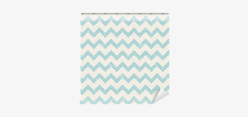 Chevron Wallpaper Png By Seamless Pastel Blue Chevron - Romper Suit, transparent png #4422760