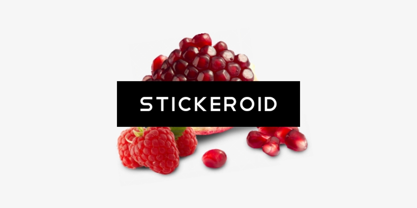 Pomegranate - Pomegranate & Raspberries Vertical Stripes Wristlet, transparent png #4423370