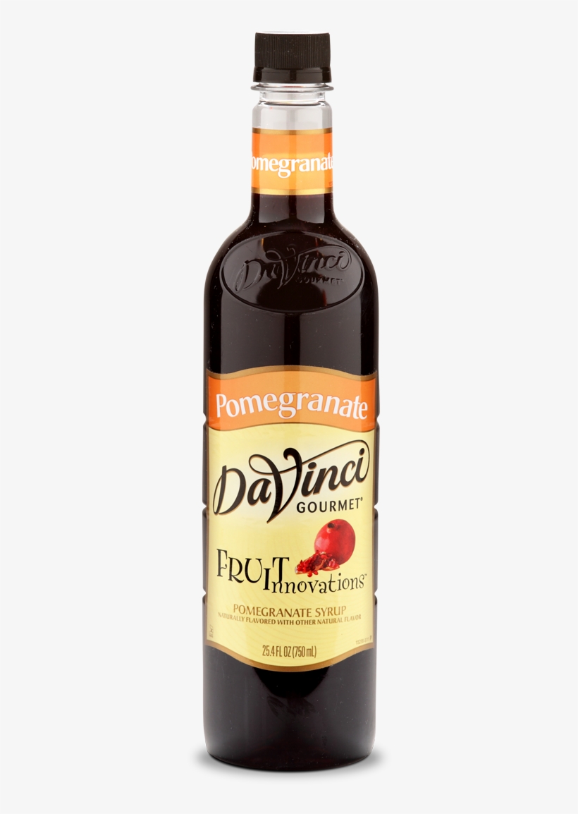 6073738470105n Pomegranate Fi 750ml P 6073738470105n - Davinci Gourmet Fruit Innovations Peach Syrup - 750, transparent png #4423401