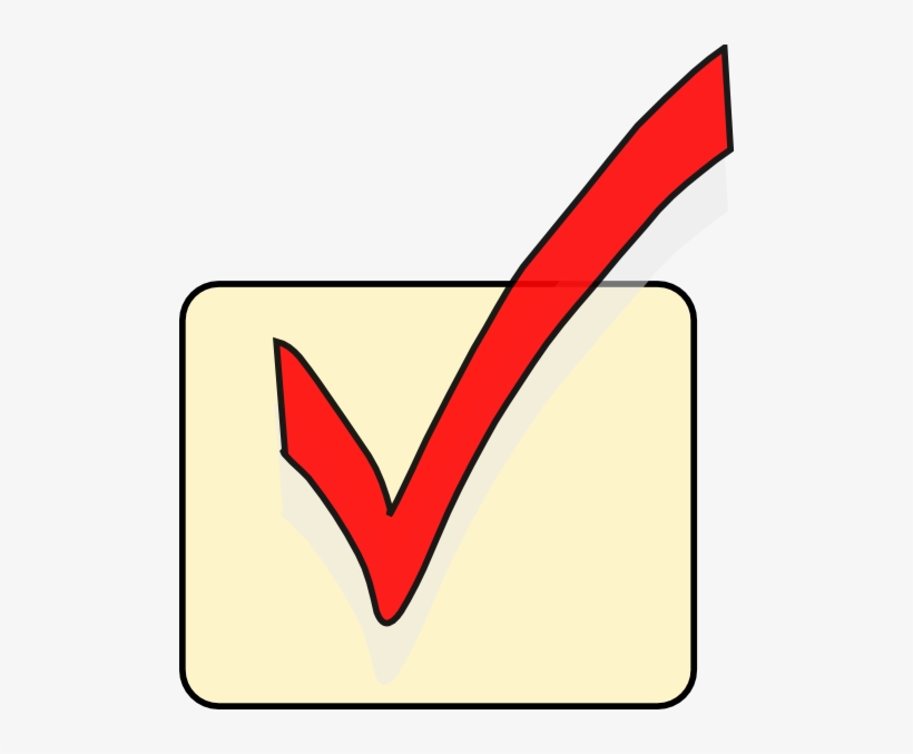 Red Checkbox Png, transparent png #4423560