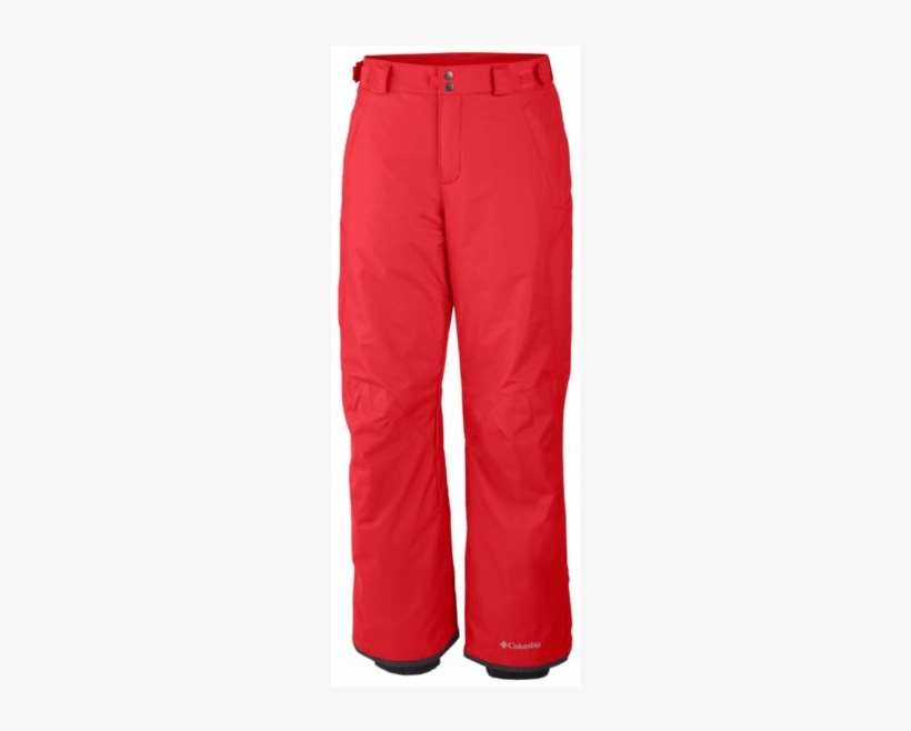 Columbia Men's Bugaboo Ii Snow Pants In Red - Pantaloni Columbia Bugaboo Ii Pants Bright Red Man, transparent png #4423948
