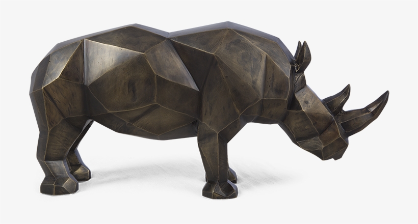 Rhino - Brass, transparent png #4423949