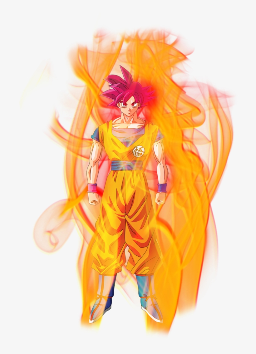 Super Saiyan God Aura Png Banner Library Download - Super Saiyan, transparent png #4424565