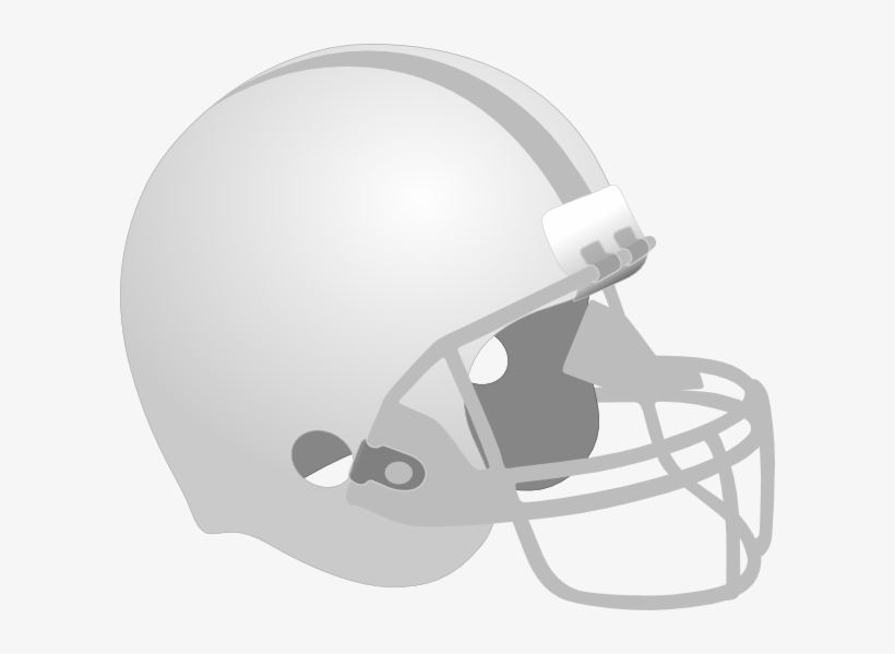Football Helmet - Transparent Background White Football Helmet, transparent png #4424570